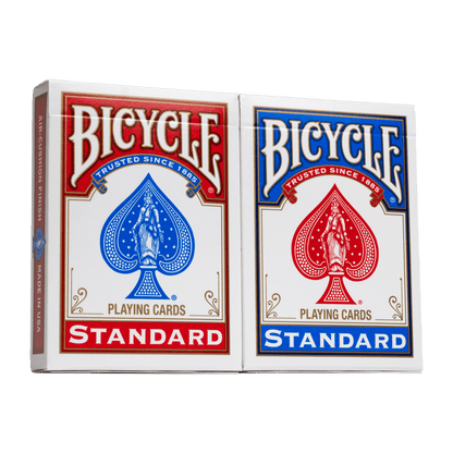 Bicycle® Standard 2-Pack Red & Blue Playing Cards