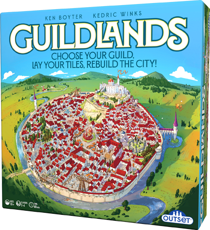 Guildlands - Strategic tile-laying game for 2 - 6 players
