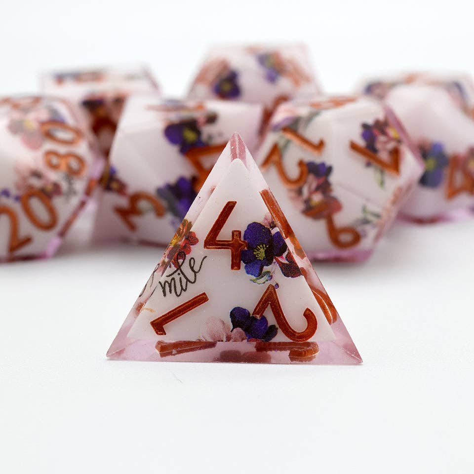 Nature's Remedy | Art Core Dice| 7-Polyhedral Set