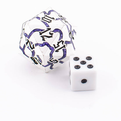 Astral Ore | Oversized D20 | Solid Metal | Single Die