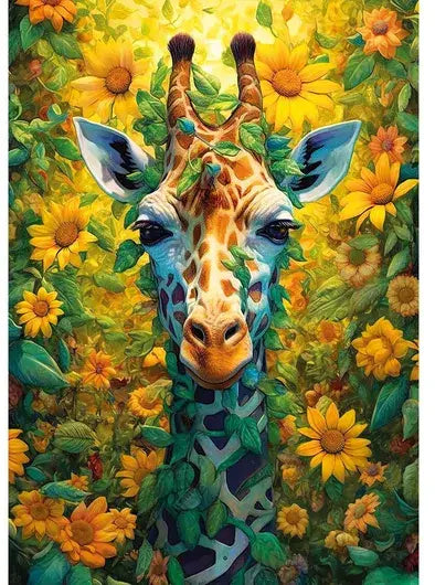 Sunflower Giraffe