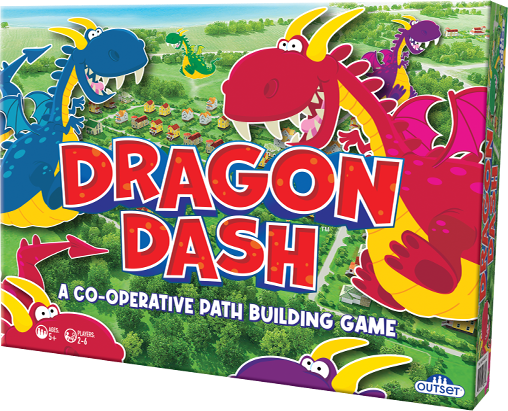 Dragon Dash - A co-operative path building game