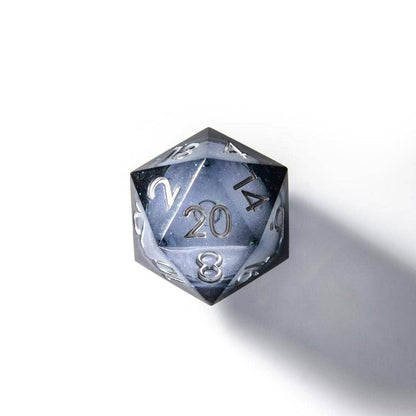 Shadowsinger | 33mm D20 Dice | Oversized Liquid Core