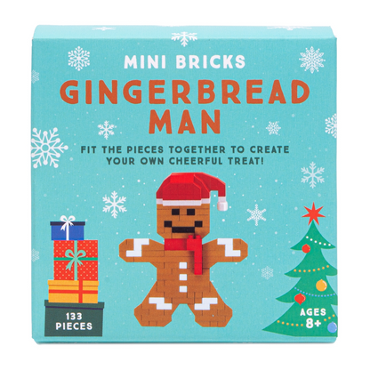 Mini Bricks - Christmas Tree/Gingerbread Man