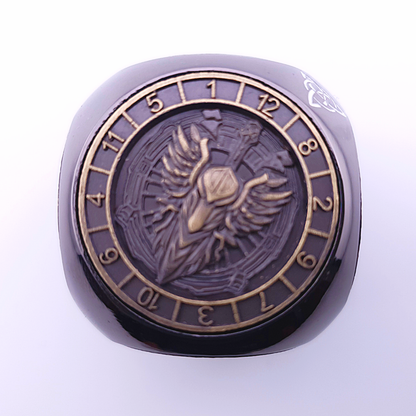 Talisman of Omens | Dice Spinner | Black (Pocket Edition)