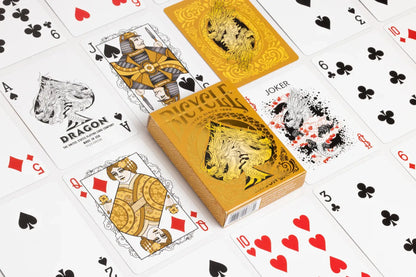Bicycle® Gold Dragon Playing Cards