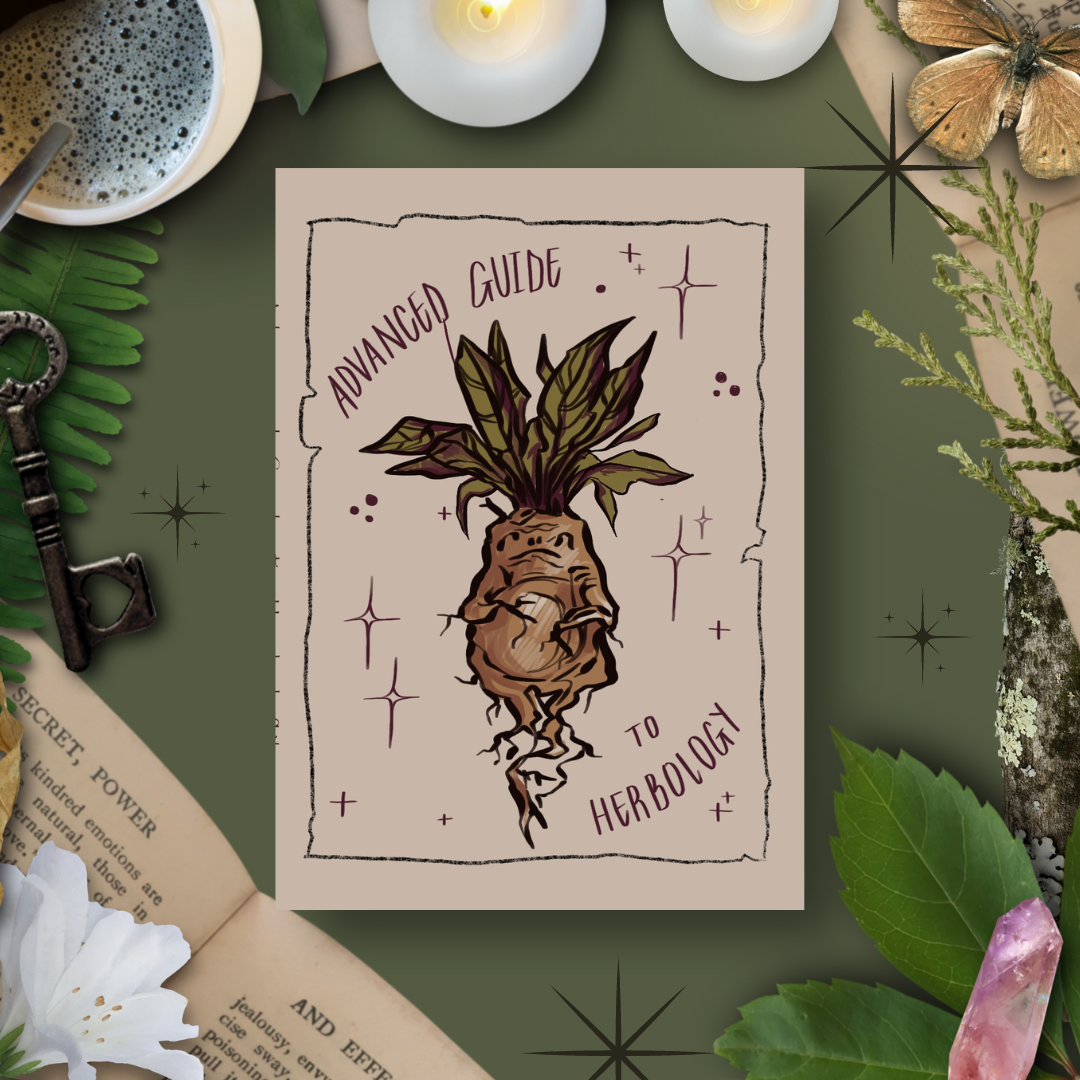 Advanced Guide to Herbology, A5 Softcover Notebook