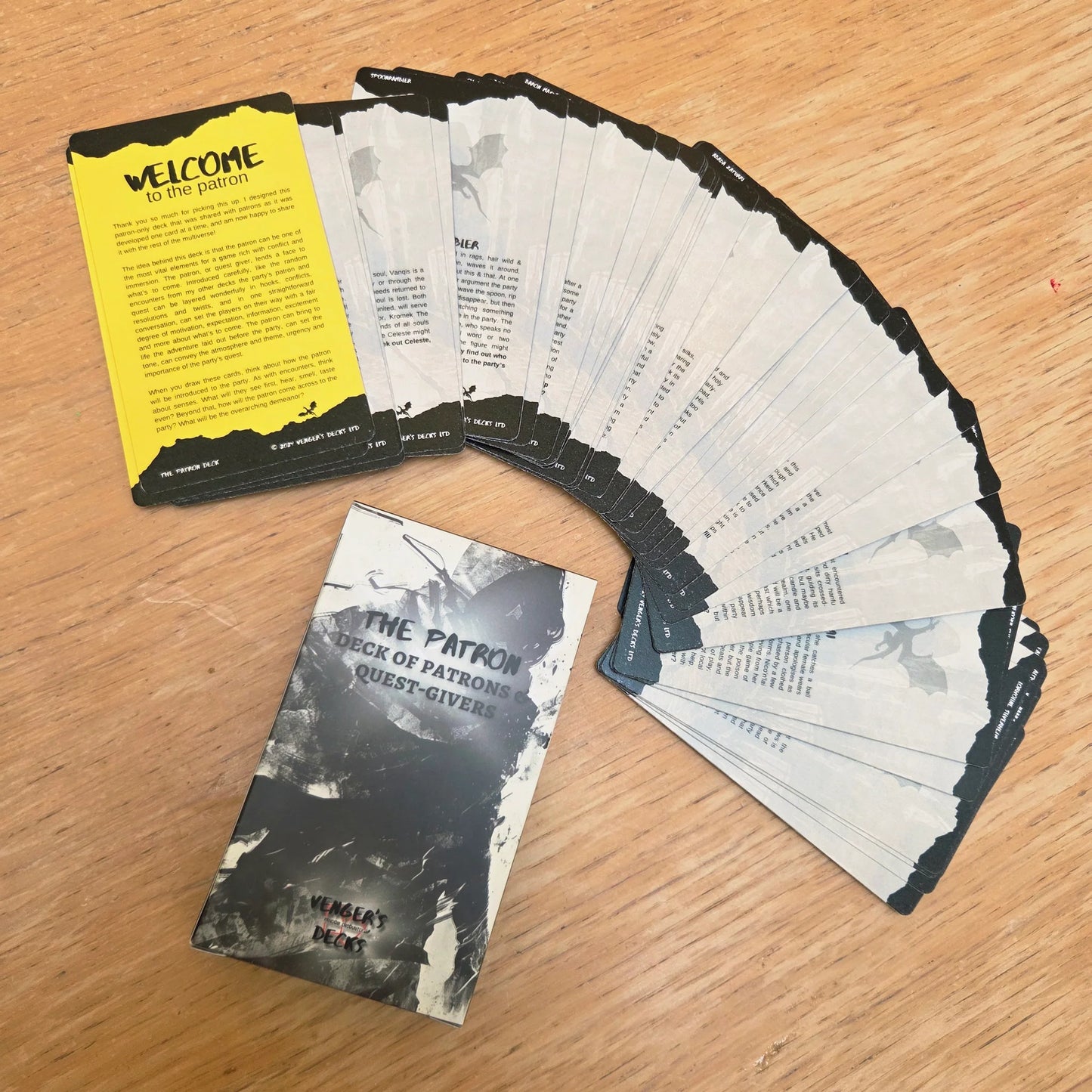 The Patron: Deck of Patrons & Quest-Givers