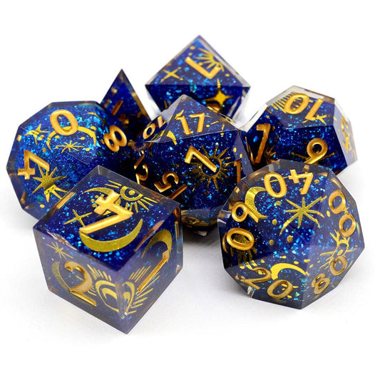 Celestial Body | Art Core Dice| 7-Polyhedral Set