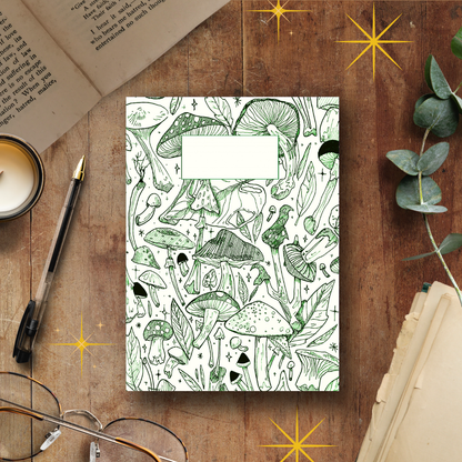 Shrooms Softcover A5 Notebook