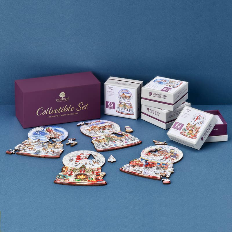 Festive Snow Gloves - Collectible Gift Set