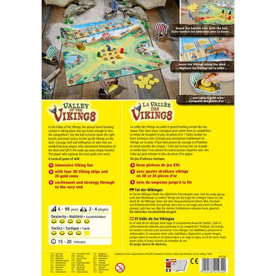 HABA Valley Of The Vikings- Board Game