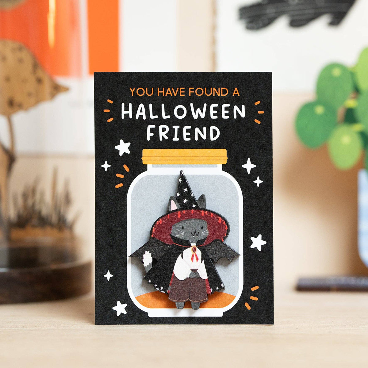 VAMPIRE WITCH CAT PIN