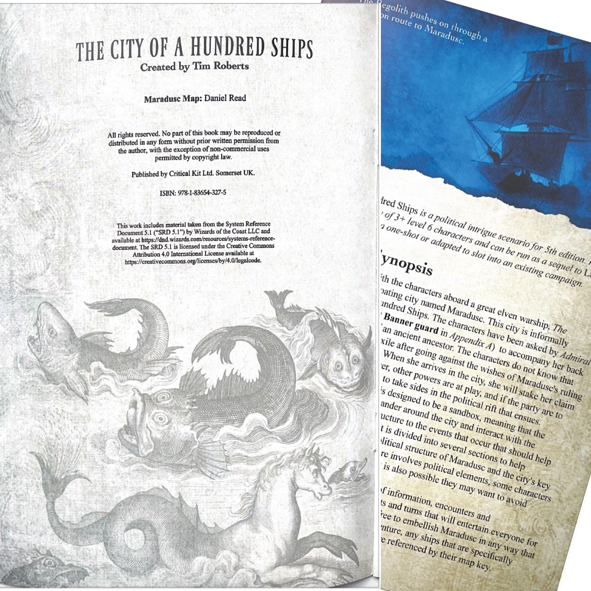The City of a Hundred Ships - 5E DND one-shot