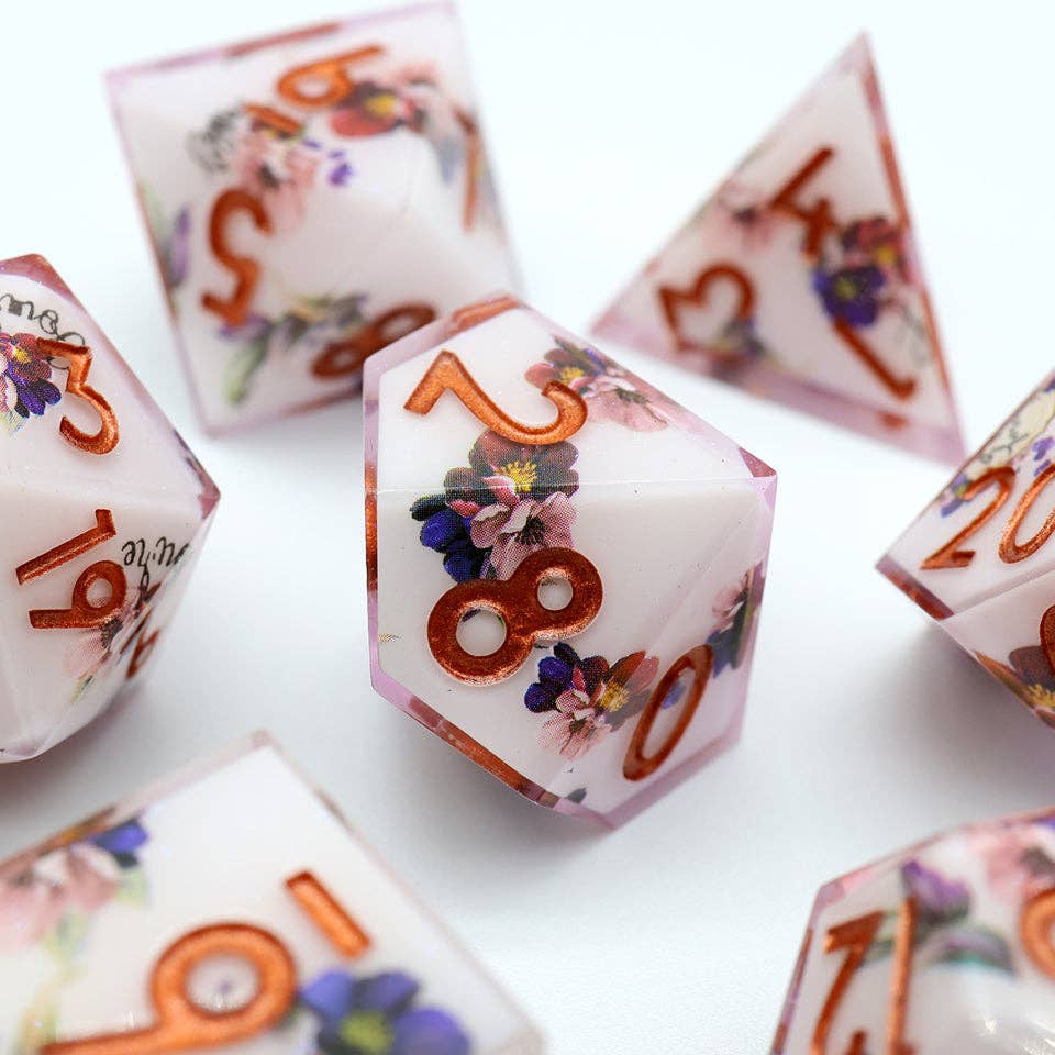 Nature's Remedy | Art Core Dice| 7-Polyhedral Set