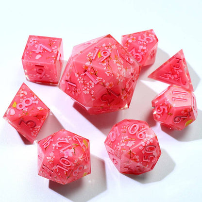 Candied Blossom | 33mm D20 | Oversized Art Core Dice