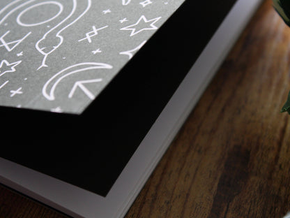 Snakes and Stars, A5 Softcover Notebook