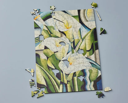 Cubist Lilies