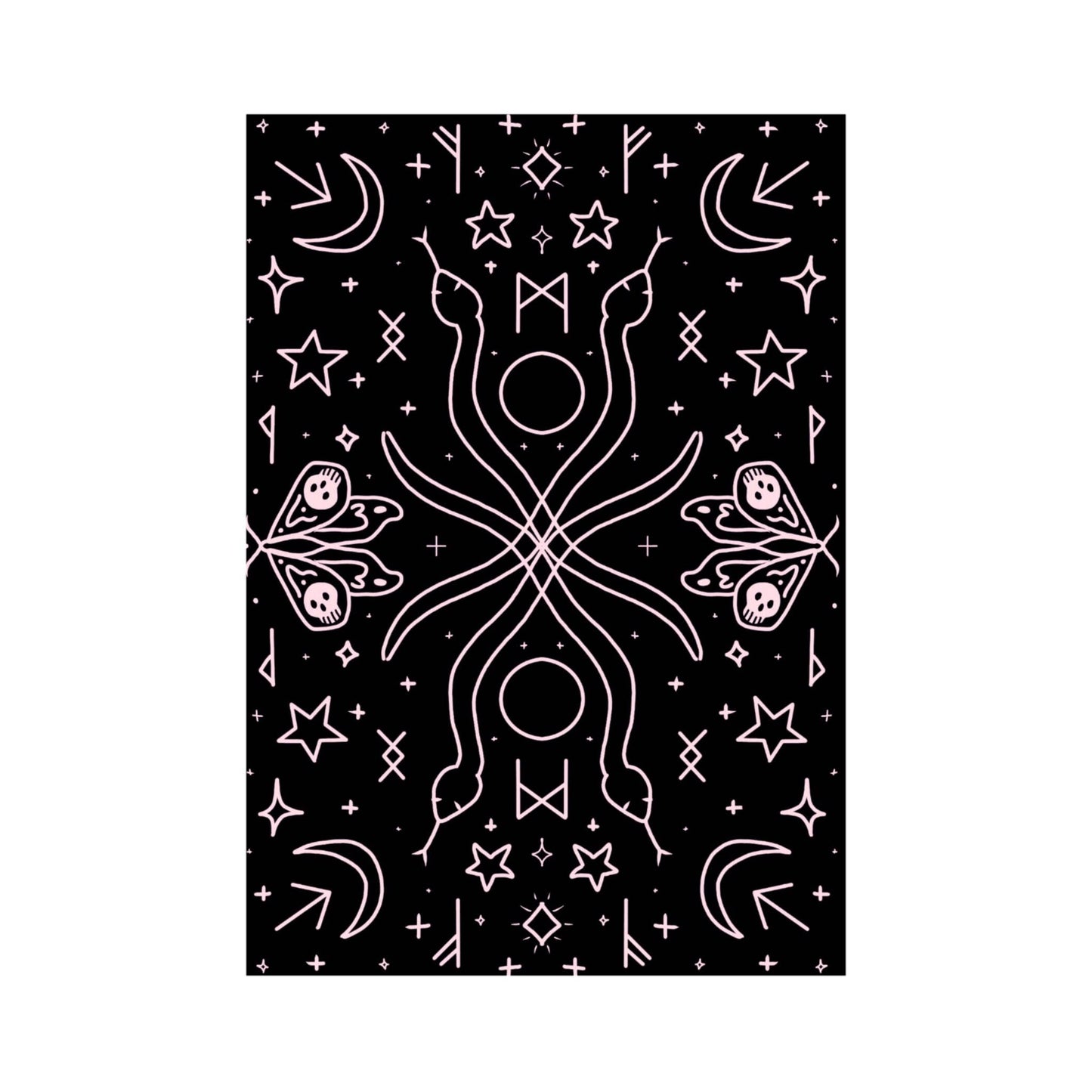 Snakes and Stars, A5 Softcover Notebook