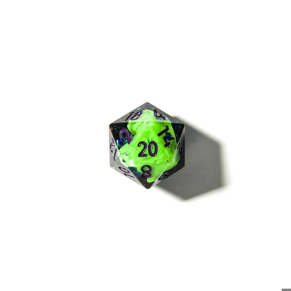 Toxic Elixir | Sharp Edge Dice | 7-Polyhedral Set