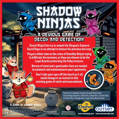 Shadow Ninjas -  A devious game of decoy and detection!