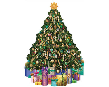 Tree-Ditional Golden Christmas Tree