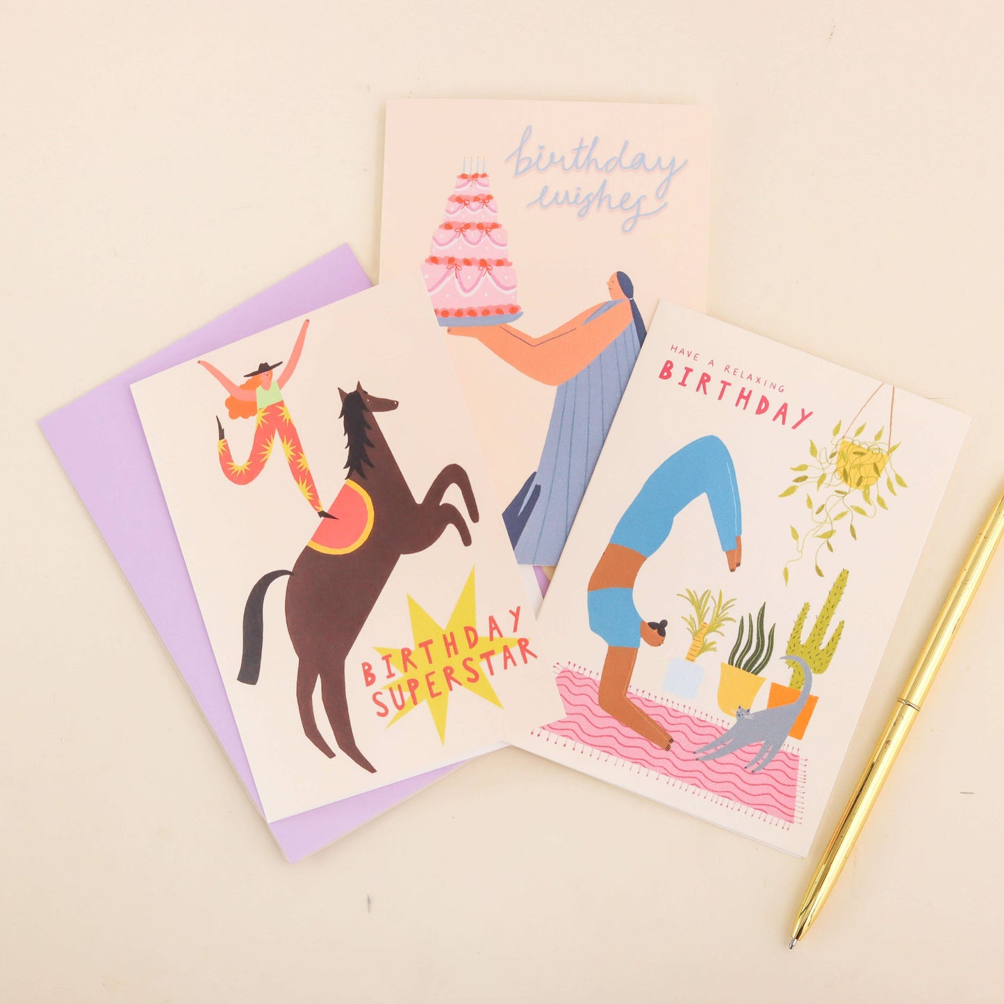 Superstar Birthday Card | Cowgirl Card | Women's Card | A6