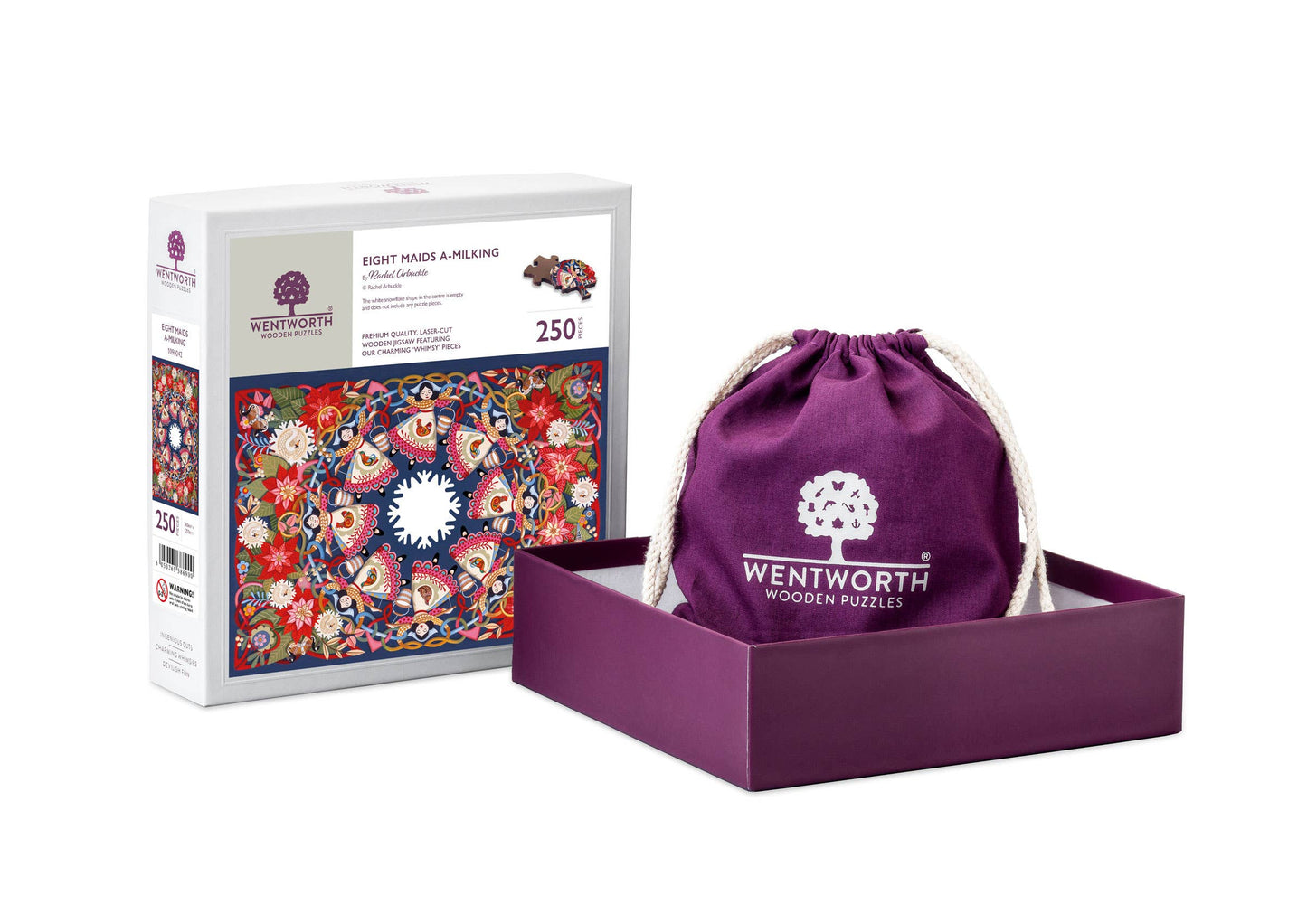 Eight Maids a Milking