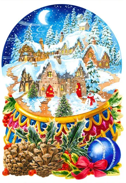 Winter Snow Globe - Cracker