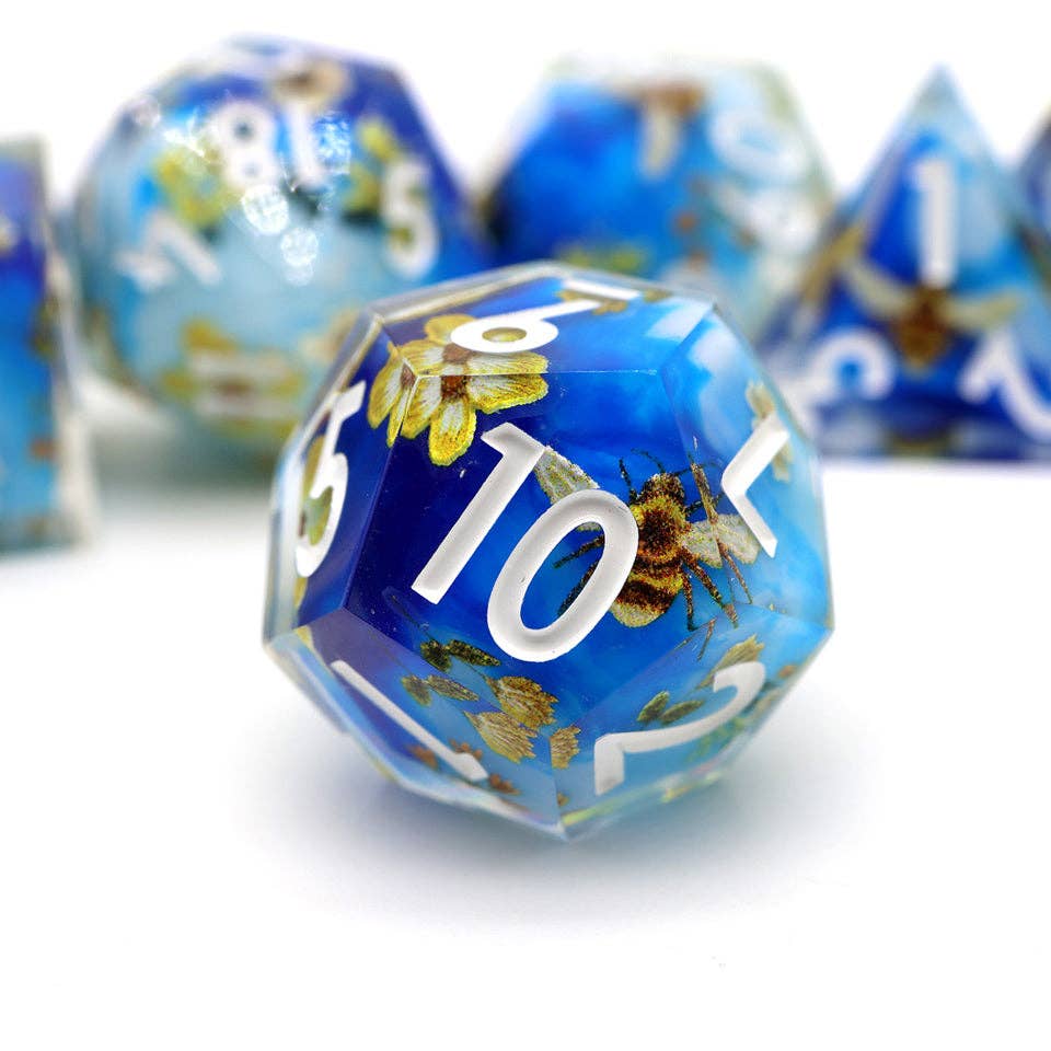 Honeyed Horizon | Art Core Dice| 7-Polyhedral Set