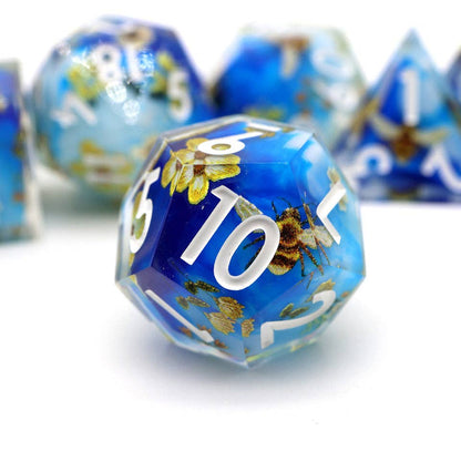 Honeyed Horizon | Art Core Dice| 7-Polyhedral Set