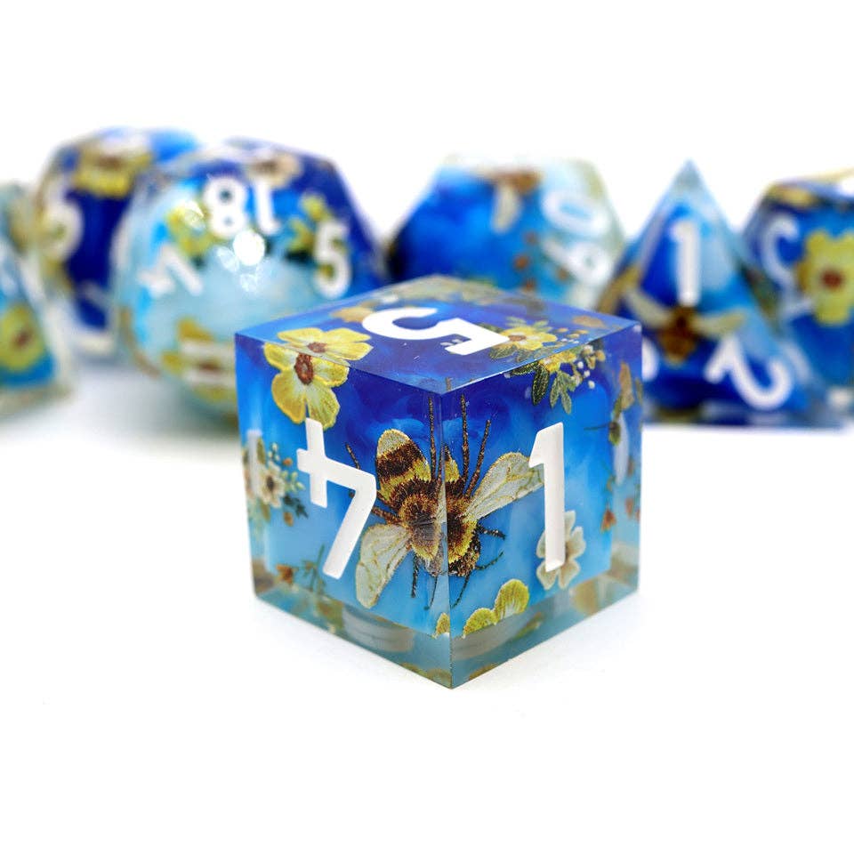 Honeyed Horizon | Art Core Dice| 7-Polyhedral Set
