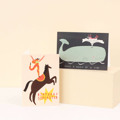 Have a Whale of a Time Greeting Card | Birthday Card | Funny