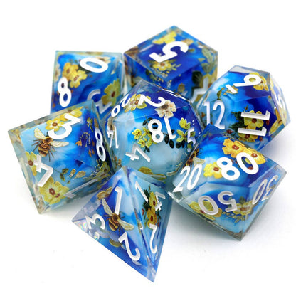 Honeyed Horizon | Art Core Dice| 7-Polyhedral Set
