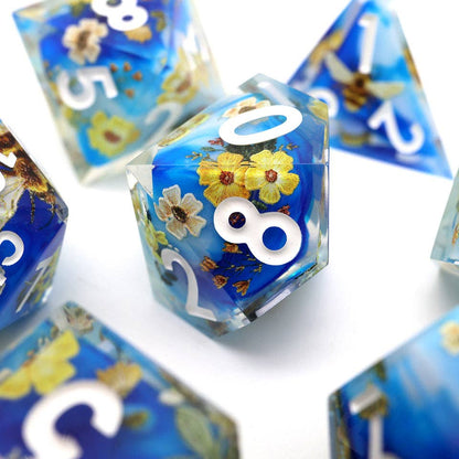 Honeyed Horizon | Art Core Dice| 7-Polyhedral Set