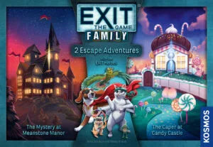 Exit Family: Mystery at Meanstone Manor and Caper at Candy Castle