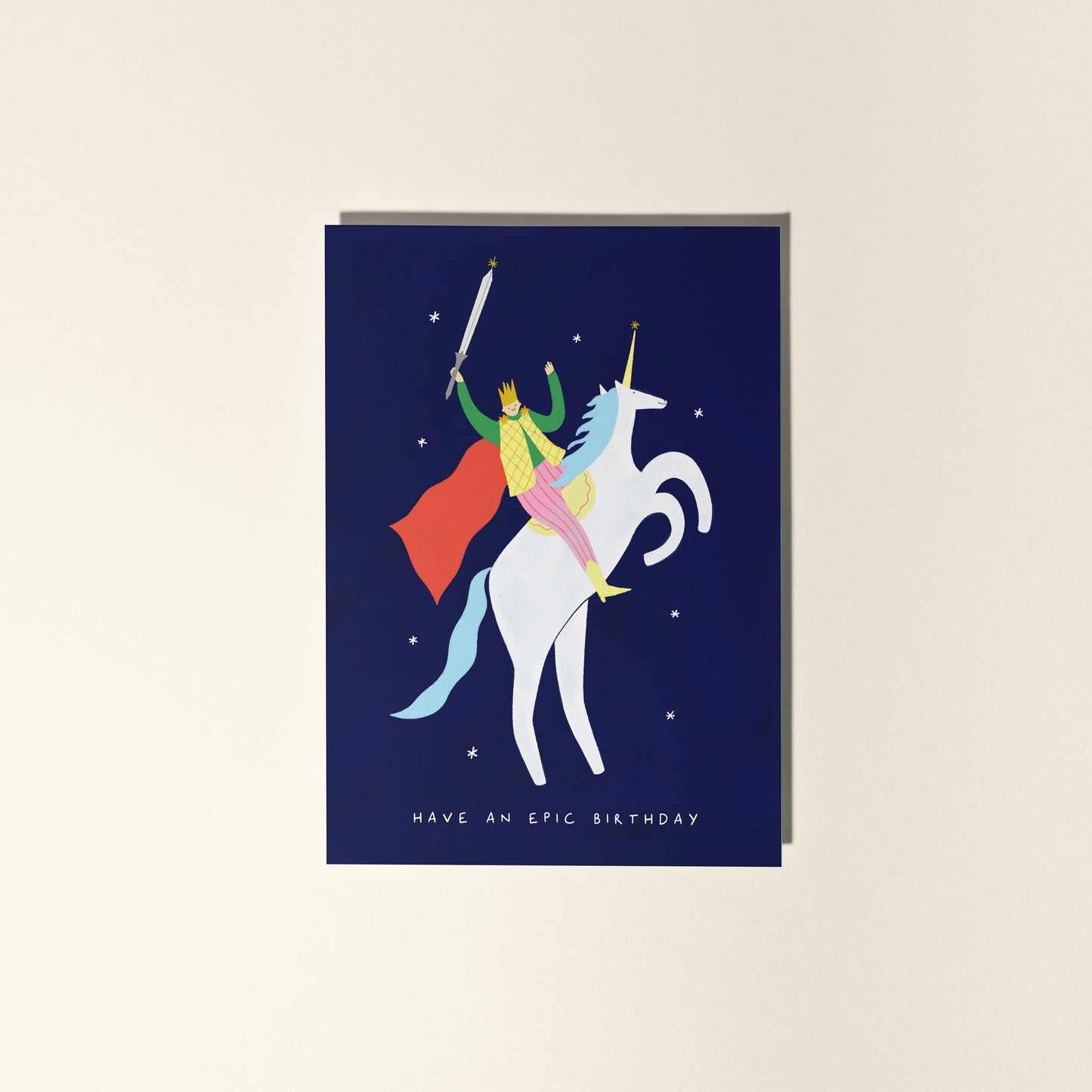 Epic Birthday Card | Fantasy Birthday Card | Unicorn Card
