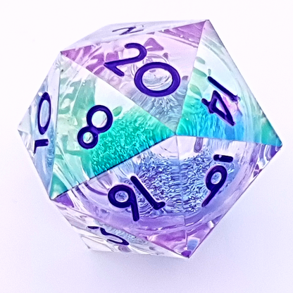 Ethereal Flux | Liquid Core Dice | 7-Polyhedral Set