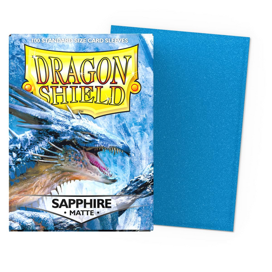 Dragon Shield Matte- Sapphire (100)