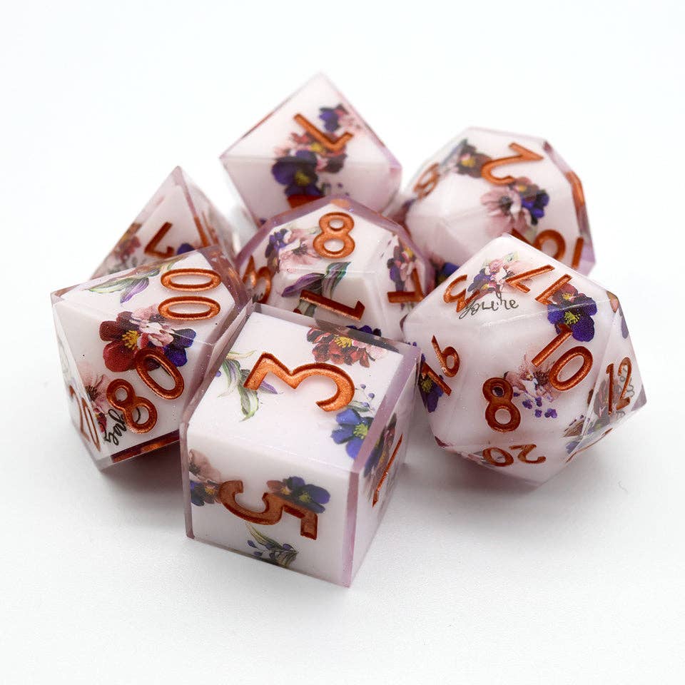 Nature's Remedy | Art Core Dice| 7-Polyhedral Set