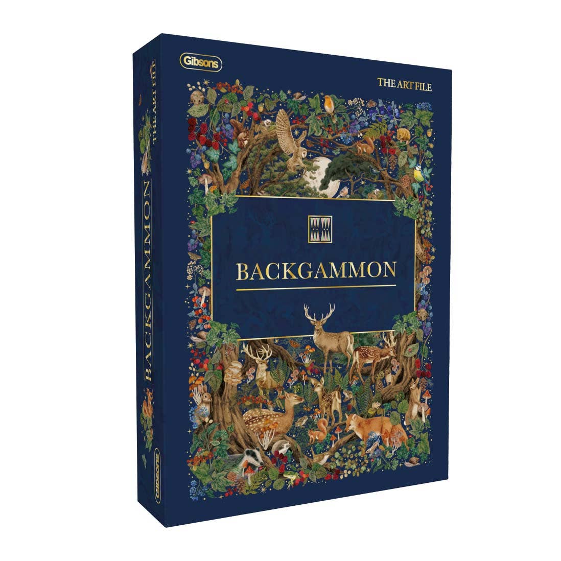The Art File Backgammon Traditional Game
