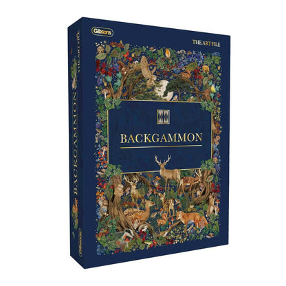 The Art File Backgammon Traditional Game