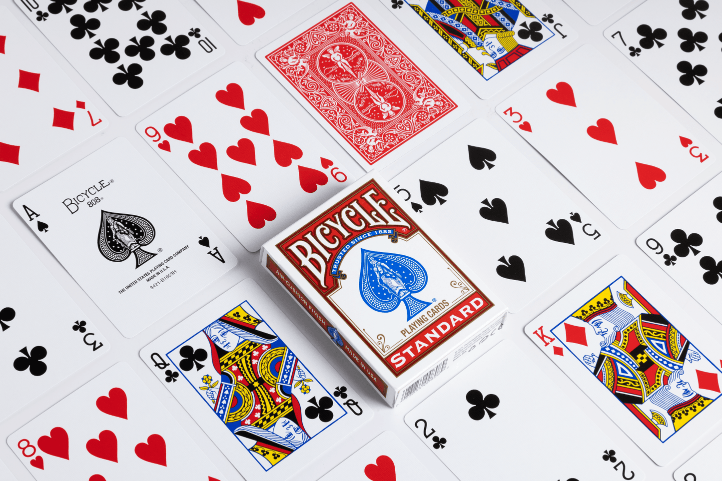 Bicycle® Standard 2-Pack Red & Blue Playing Cards