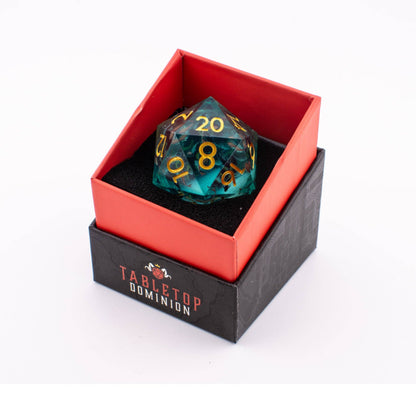 Abyssal Koi | Liquid Core D20 | Resin | 33mm Single Die