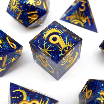 Celestial Body | Art Core Dice| 7-Polyhedral Set