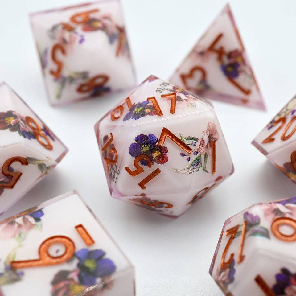Nature's Remedy | Art Core Dice| 7-Polyhedral Set