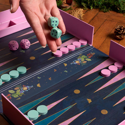 The Art File Backgammon Traditional Game