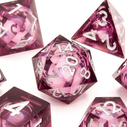 Moonbeam | Liquid Core Dice | 7-Polyhedral Set