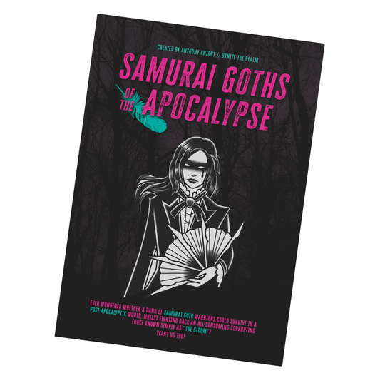 Samurai Goths of the Apocalypse - TTRPG Rulebook