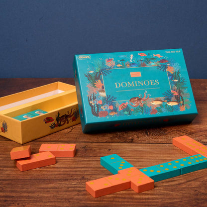 The Art File Traditional Dominoes